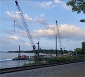 construction in Wayzata Bay
