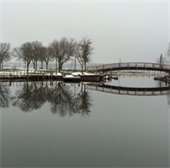 wayzata marina in winter