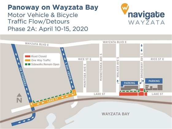 Phase 2A Detour Map