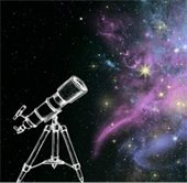telescope and stars