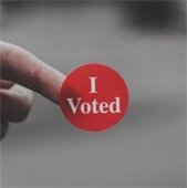 I voted sticker