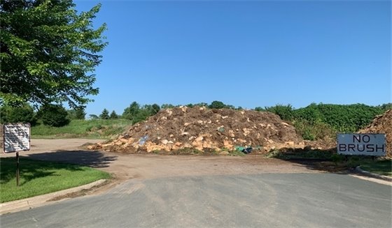 compost site at public works