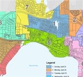 hydrant flushing map