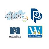 logos from wayzata, minnetonka, plymouth and long lake