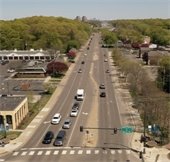 aerial photo of wayzata boulevard