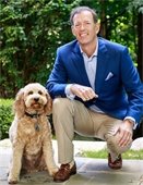 Jeff Parkhill and family dog