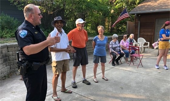 police chief marc schultz talking on night to unite