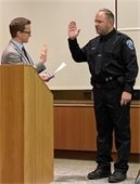 Deputy Chief Schultz Swearing In