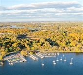 aerial view of Wayzata