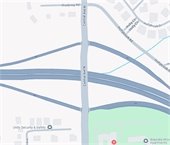 map of central ave going over highway 12 in wayzata