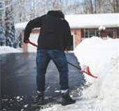 snow shoveling