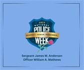 police week logo graphic