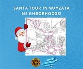 Santa Tour in Wayzata Neighborhoods