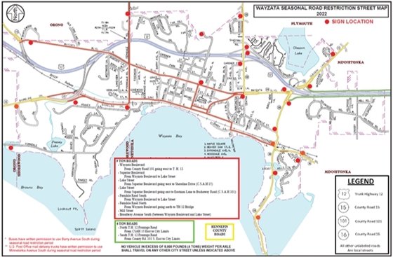 seasonal road restrictions map