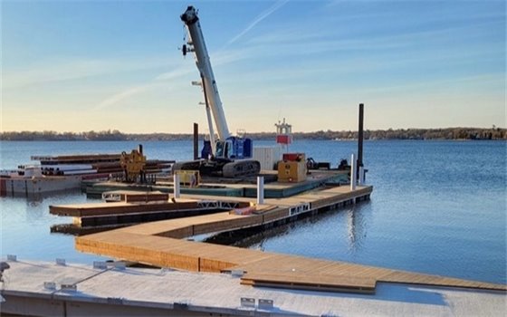 depot docks construction