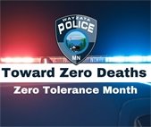 toward zero deaths zero tolerence month