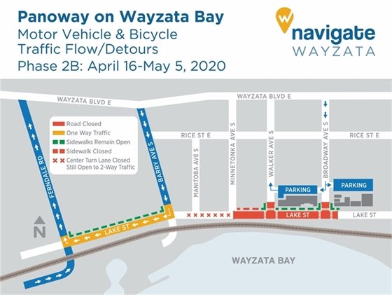 Panoway Detour Map