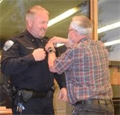 marc and father pinning
