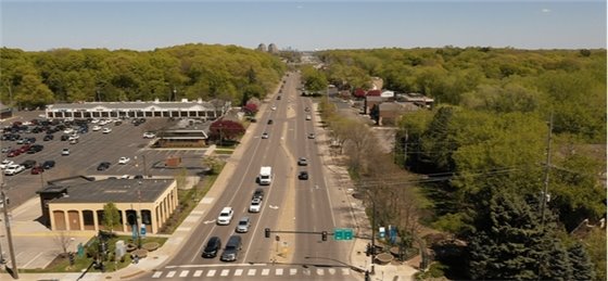 wayzata boulevard aerial view