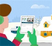 Home energy squad winter visits graphic