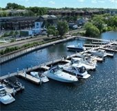 photo of the new docks in wayzata