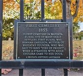 historic plaque in wayzata